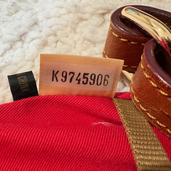 Dooney & Bourke Gretta Hobo Logo Print Canvas/Leather Shoulder Bag - Picture 13 of 15